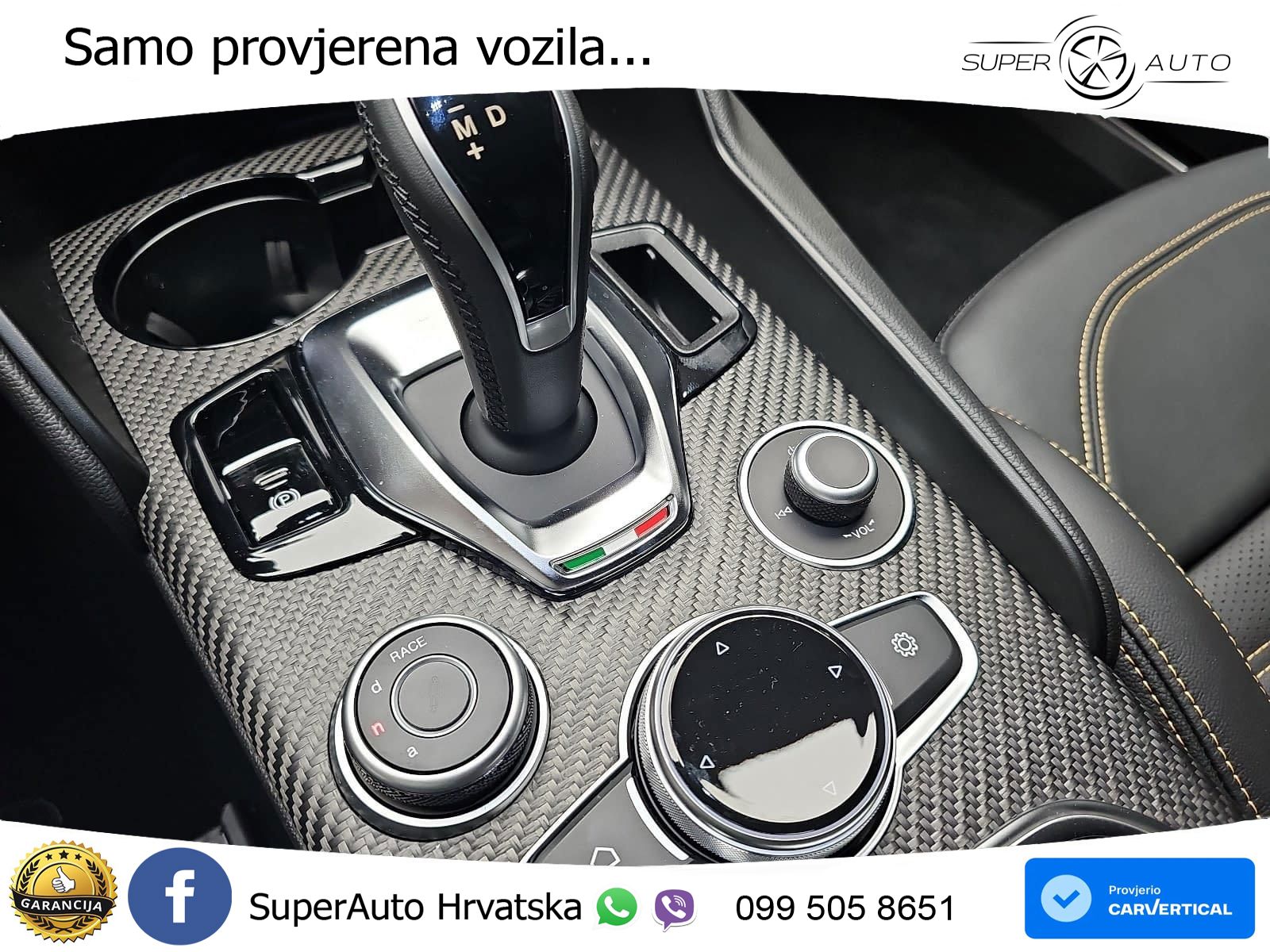 Alfa Romeo Giulia Quadrifoglio 2.9 V6 Bi-Turbo (520 KS) Automatic LED+GR SJED+ACC