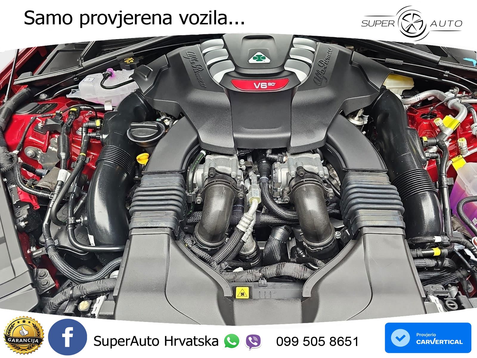 Alfa Romeo Giulia Quadrifoglio 2.9 V6 Bi-Turbo (520 KS) Automatic LED+GR SJED+ACC