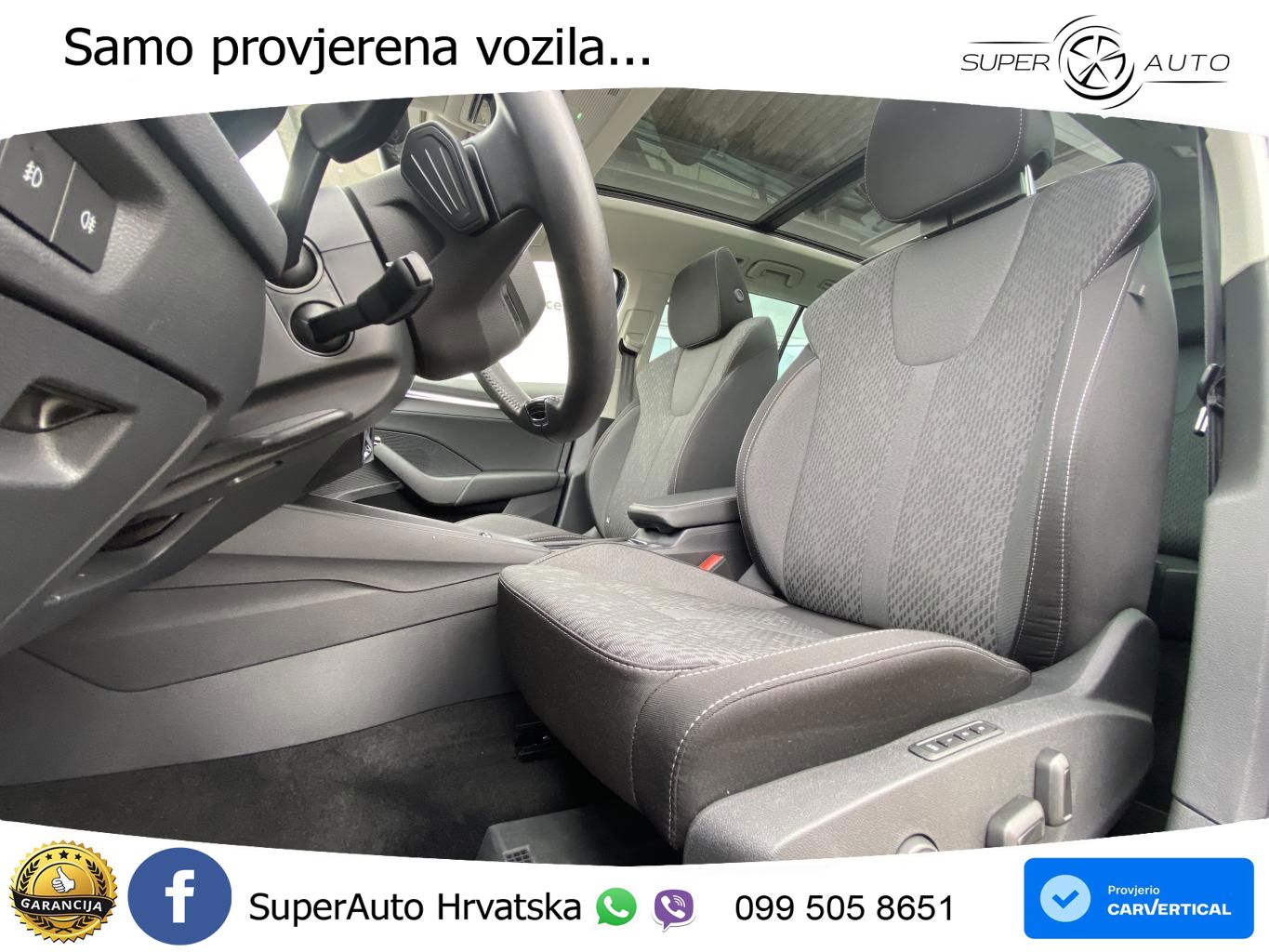 Škoda Octavia Combi 1.5 TSI EVO e-TEC (150 KS) DSG MATRIX+GR SJED+KAM