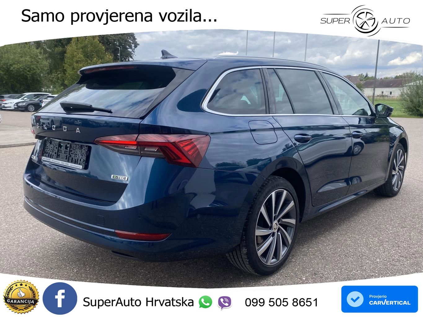 Škoda Octavia Combi 1.5 TSI EVO e-TEC (150 KS) DSG MATRIX+GR SJED+KAM