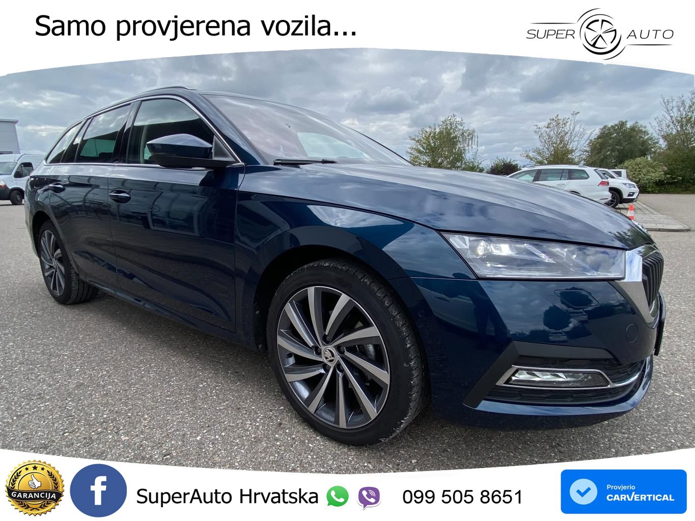 Škoda Octavia Combi 1.5 TSI EVO e-TEC (150 KS) DSG MATRIX+GR SJED+KAM