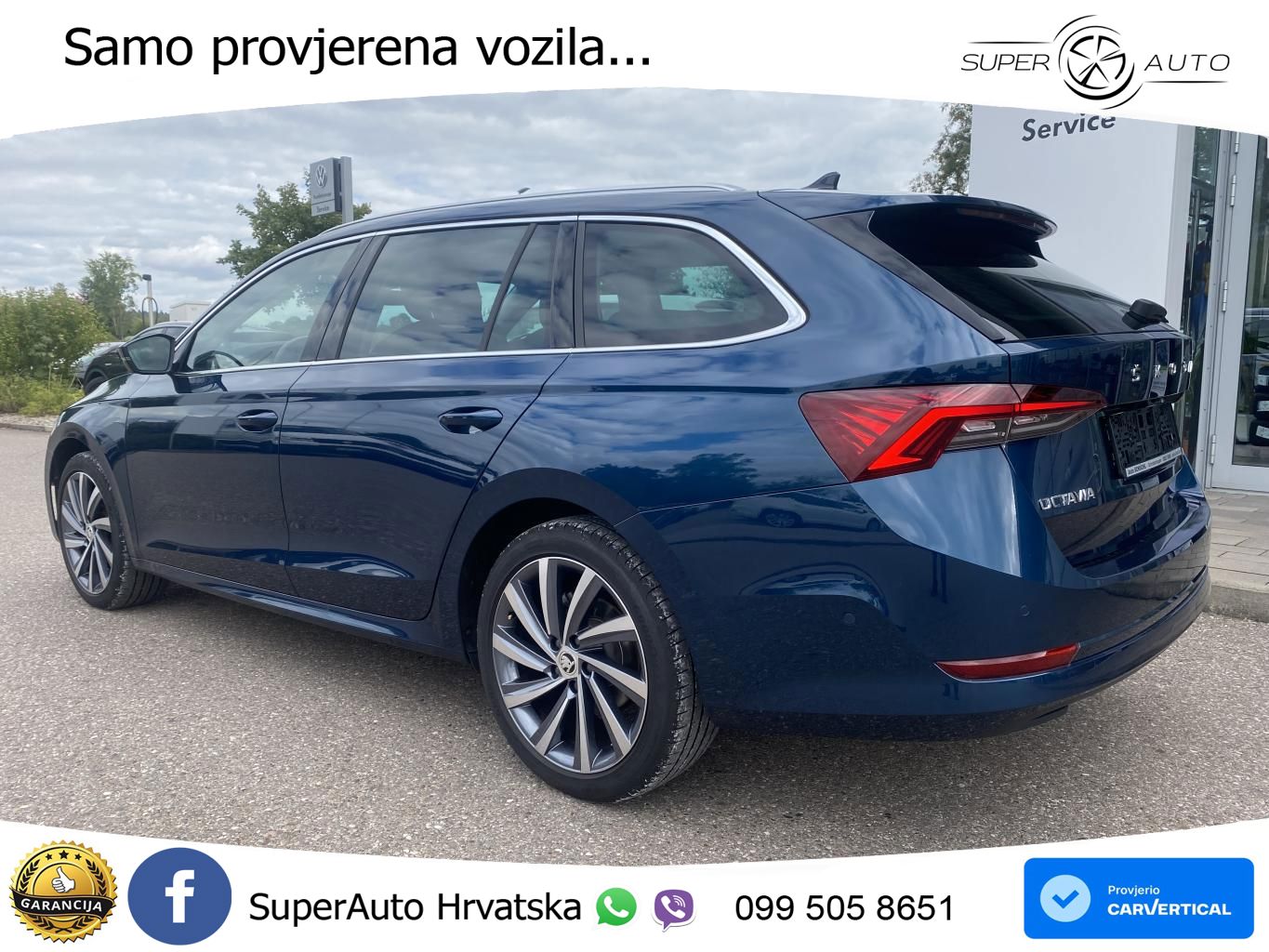 Škoda Octavia Combi 1.5 TSI EVO e-TEC (150 KS) DSG MATRIX+GR SJED+KAM