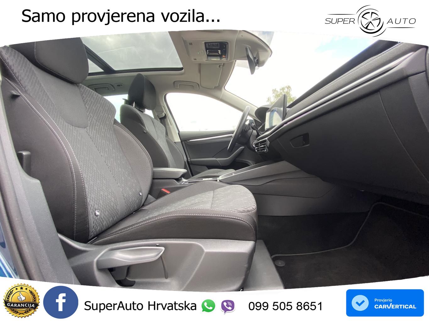 Škoda Octavia Combi 1.5 TSI EVO e-TEC (150 KS) DSG MATRIX+GR SJED+KAM