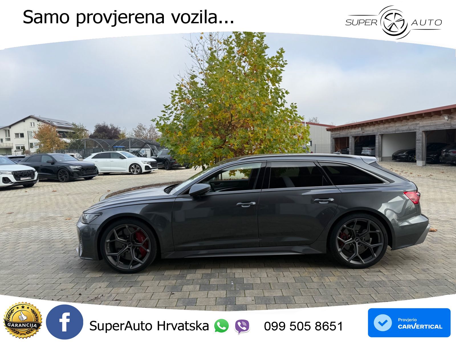 Audi RS6 Avant 4.0 TFSI V8 performance (630 KS)  quattro tiptronic