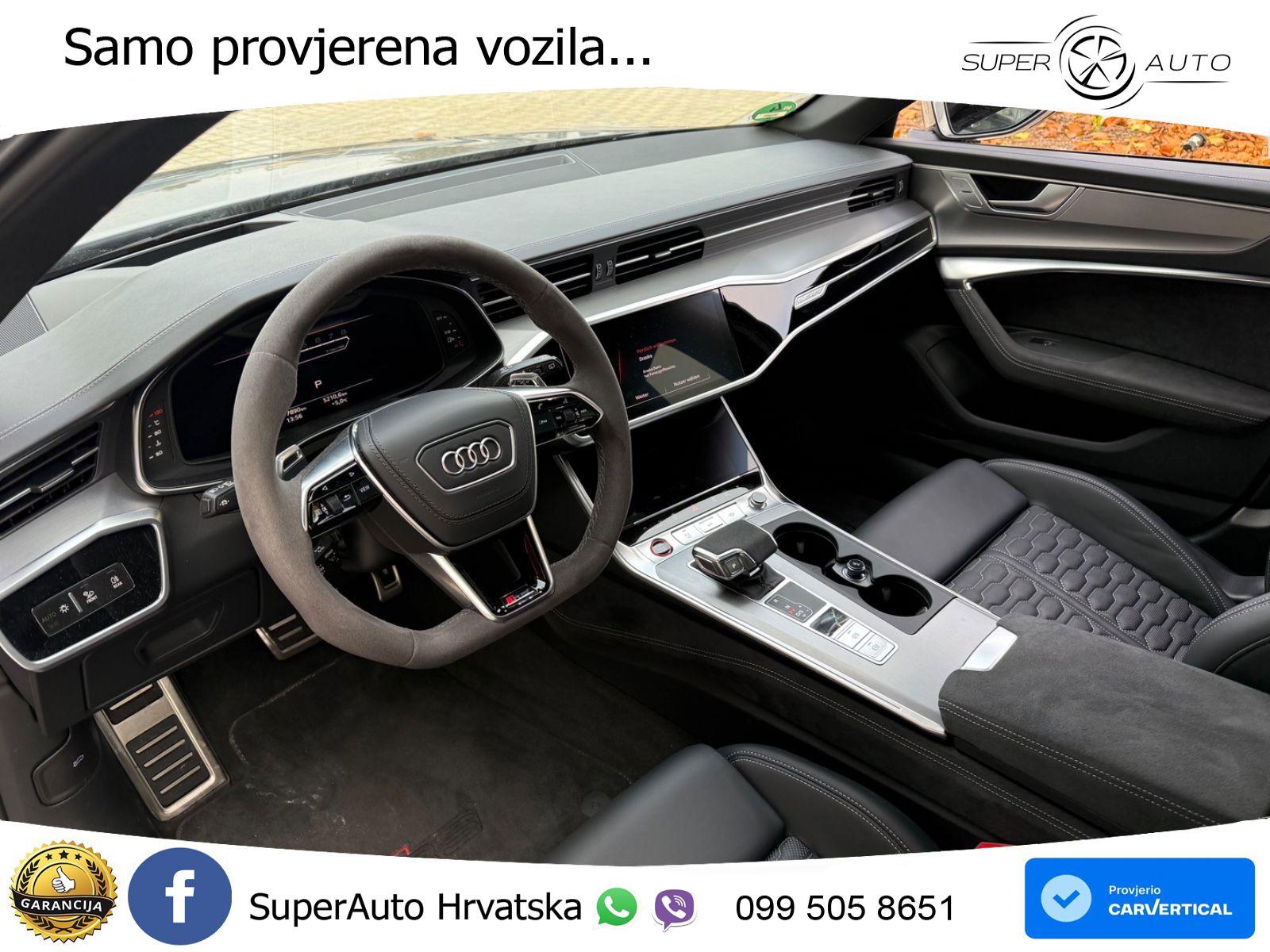 Audi RS6 Avant 4.0 TFSI V8 performance (630 KS)  quattro tiptronic