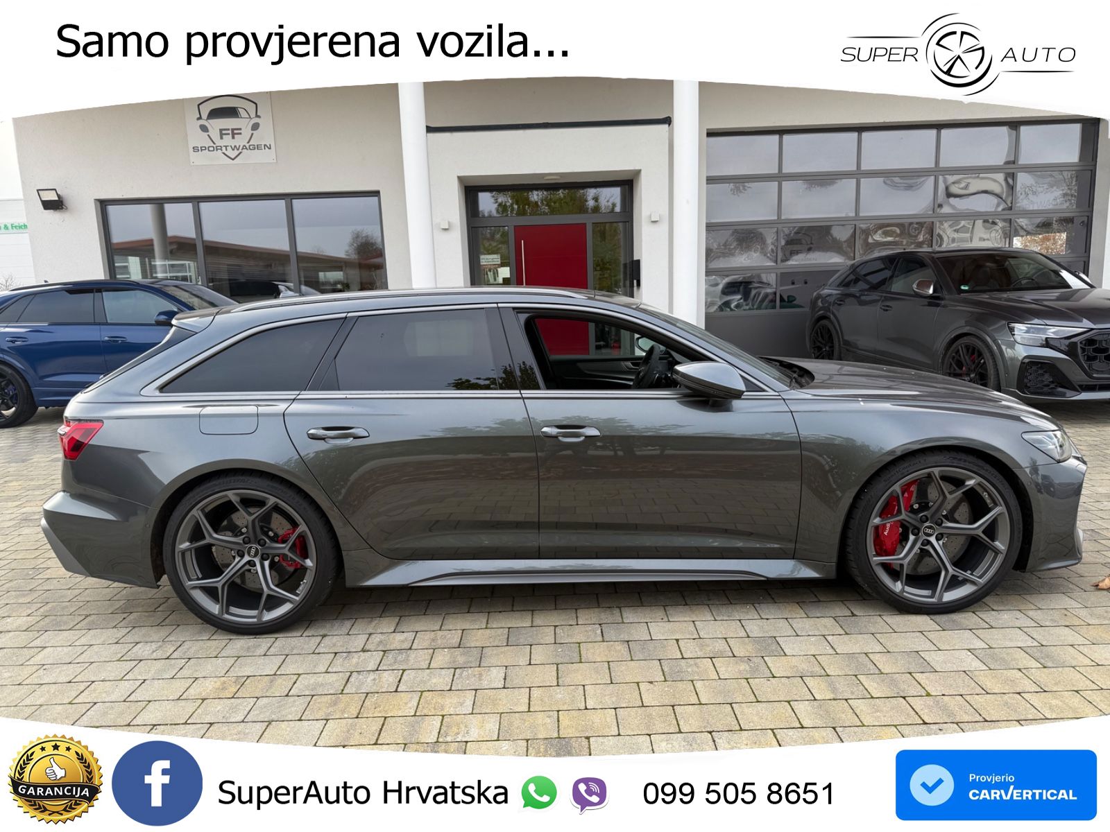 Audi RS6 Avant 4.0 TFSI V8 performance (630 KS)  quattro tiptronic