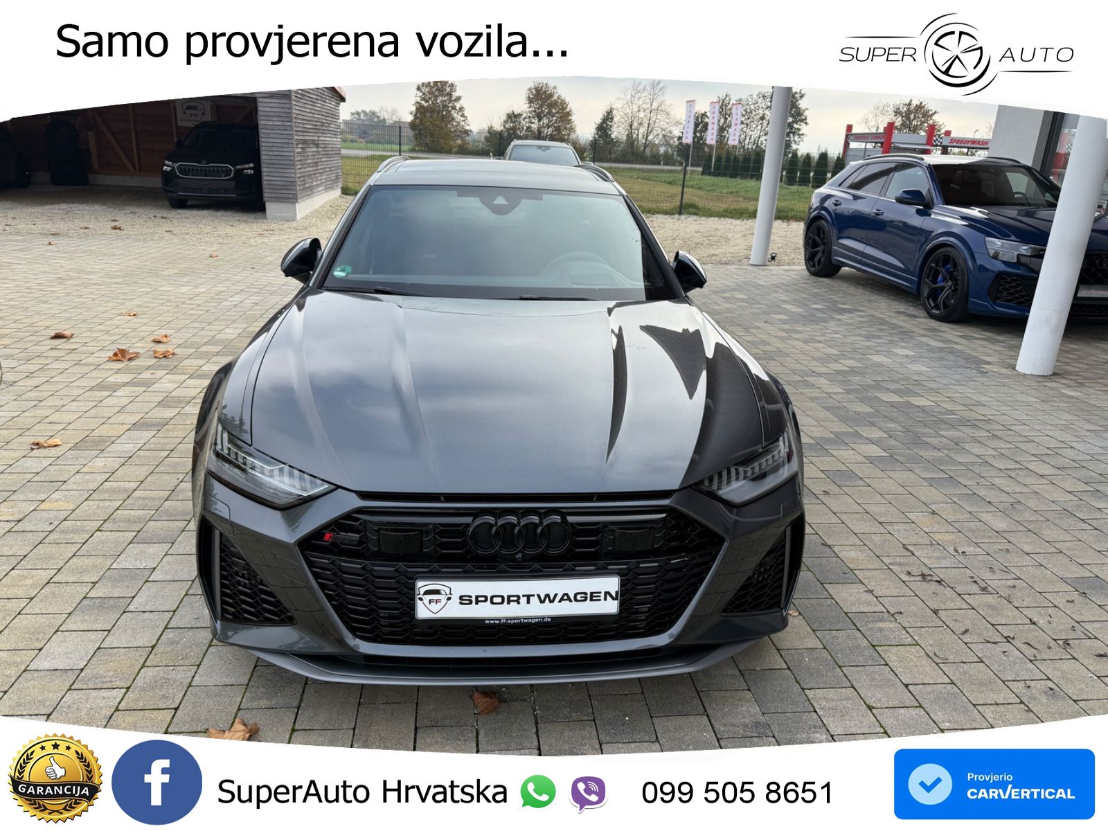 Audi RS6 Avant 4.0 TFSI V8 performance (630 KS)  quattro tiptronic