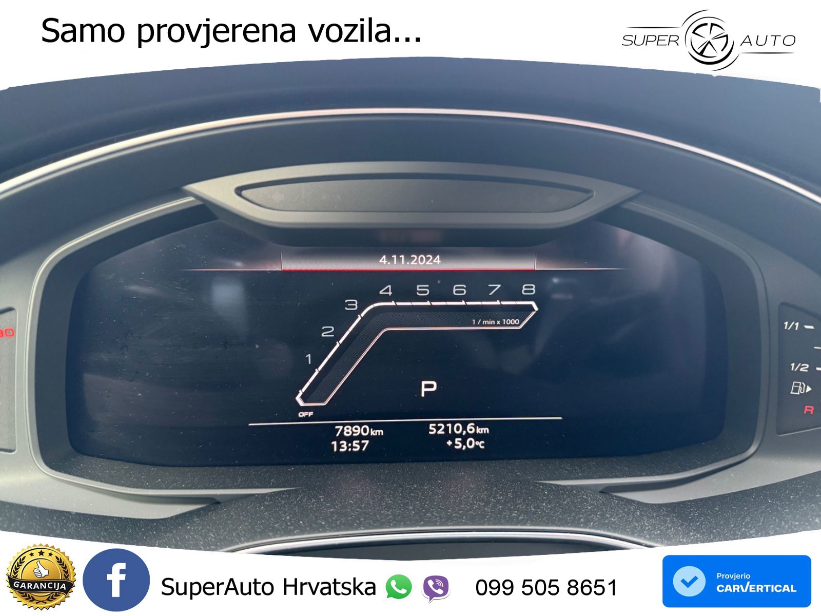 Audi RS6 Avant 4.0 TFSI V8 performance (630 KS)  quattro tiptronic