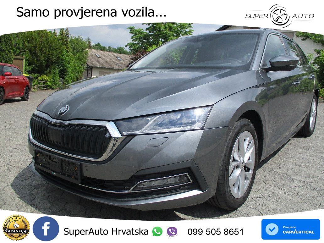 Škoda Octavia Combi 2.0 TDI (150 KS) 4x4 DSG LED+GR SJED+ACC