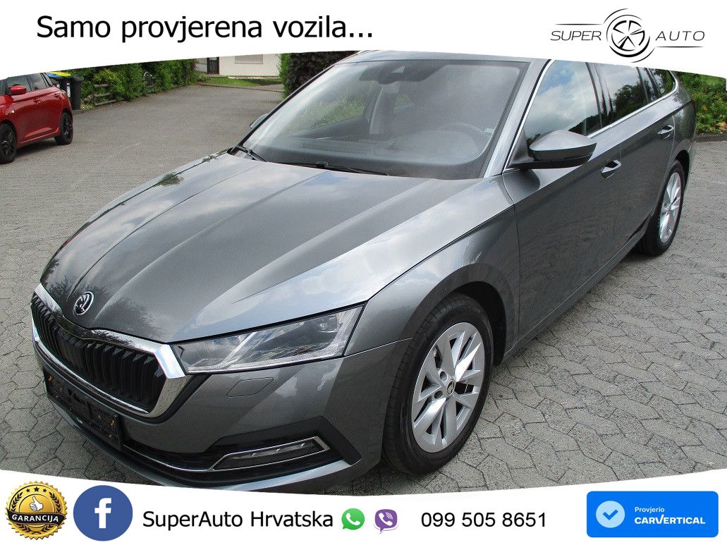 Škoda Octavia Combi 2.0 TDI (150 KS) 4x4 DSG LED+GR SJED+ACC