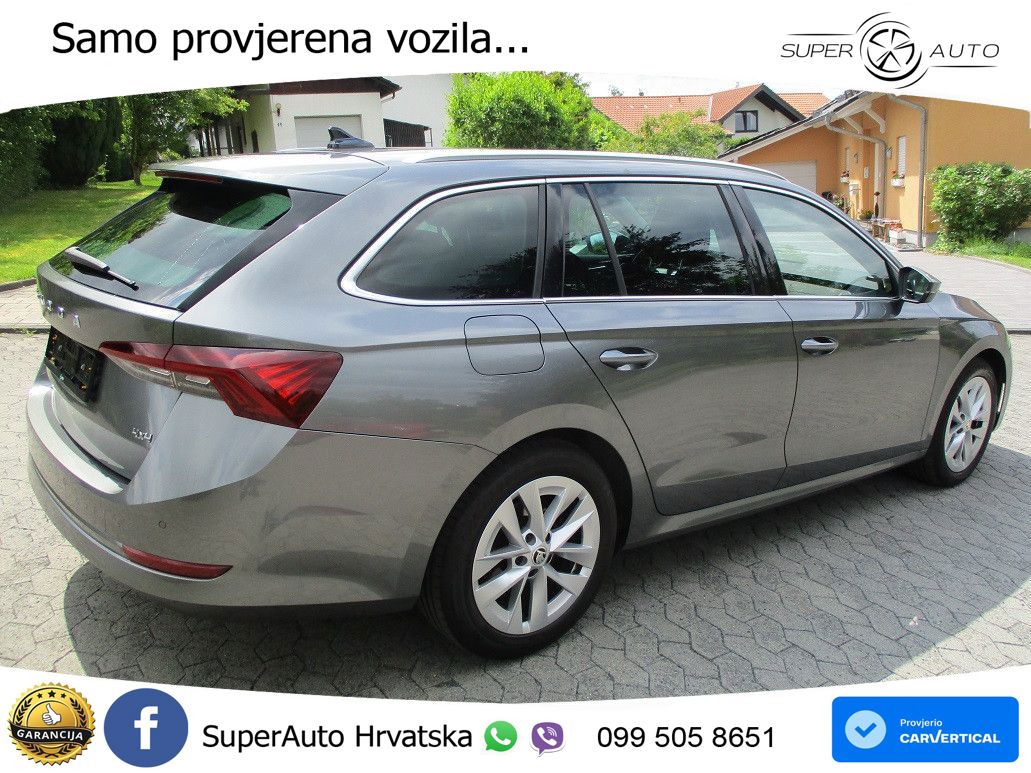 Škoda Octavia Combi 2.0 TDI (150 KS) 4x4 DSG LED+GR SJED+ACC
