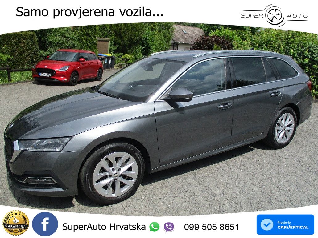 Škoda Octavia Combi 2.0 TDI (150 KS) 4x4 DSG LED+GR SJED+ACC