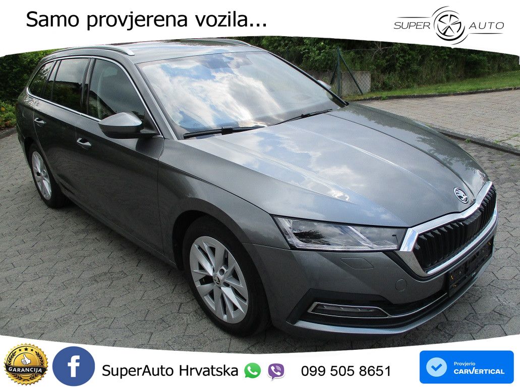 Škoda Octavia Combi 2.0 TDI (150 KS) 4x4 DSG LED+GR SJED+ACC