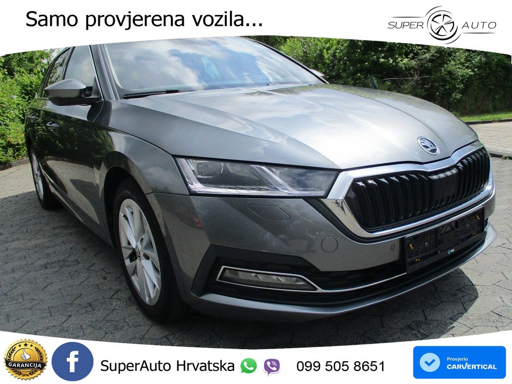 Škoda Octavia Combi 2.0 TDI (150 KS) 4x4 DSG LED+GR SJED+ACC