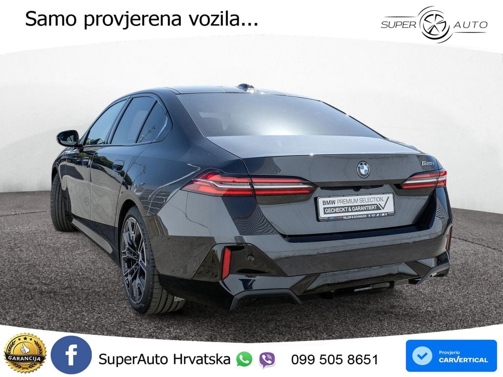 BMW 520i (208 KS) Steptronic M Sport ACC+HEAD+4xGR SJED+360+PANO