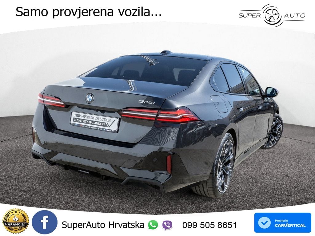 BMW 520i (208 KS) Steptronic M Sport ACC+HEAD+4xGR SJED+360+PANO