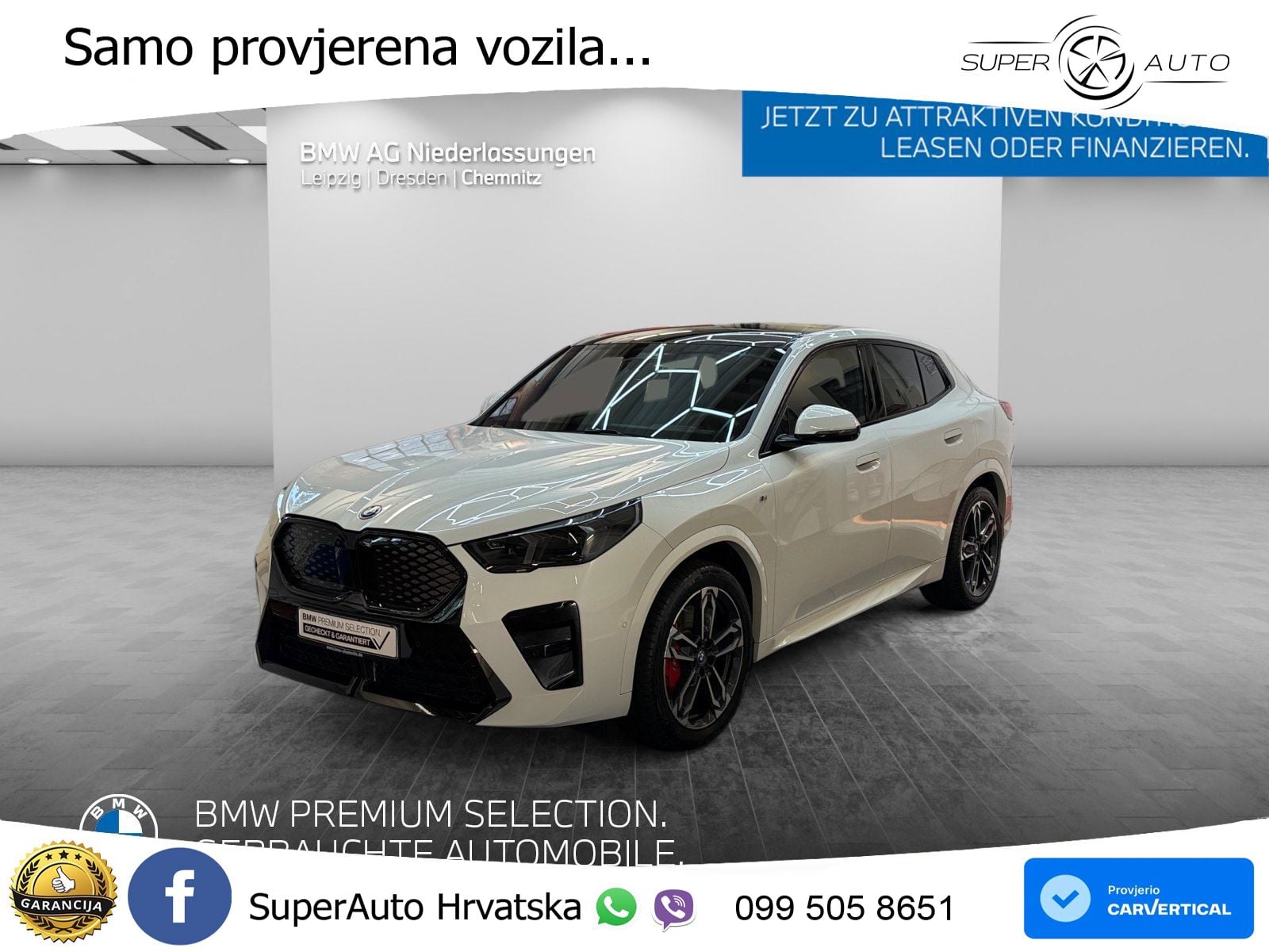 BMW iX2 66.5 kWh (313 KS) xDrive30