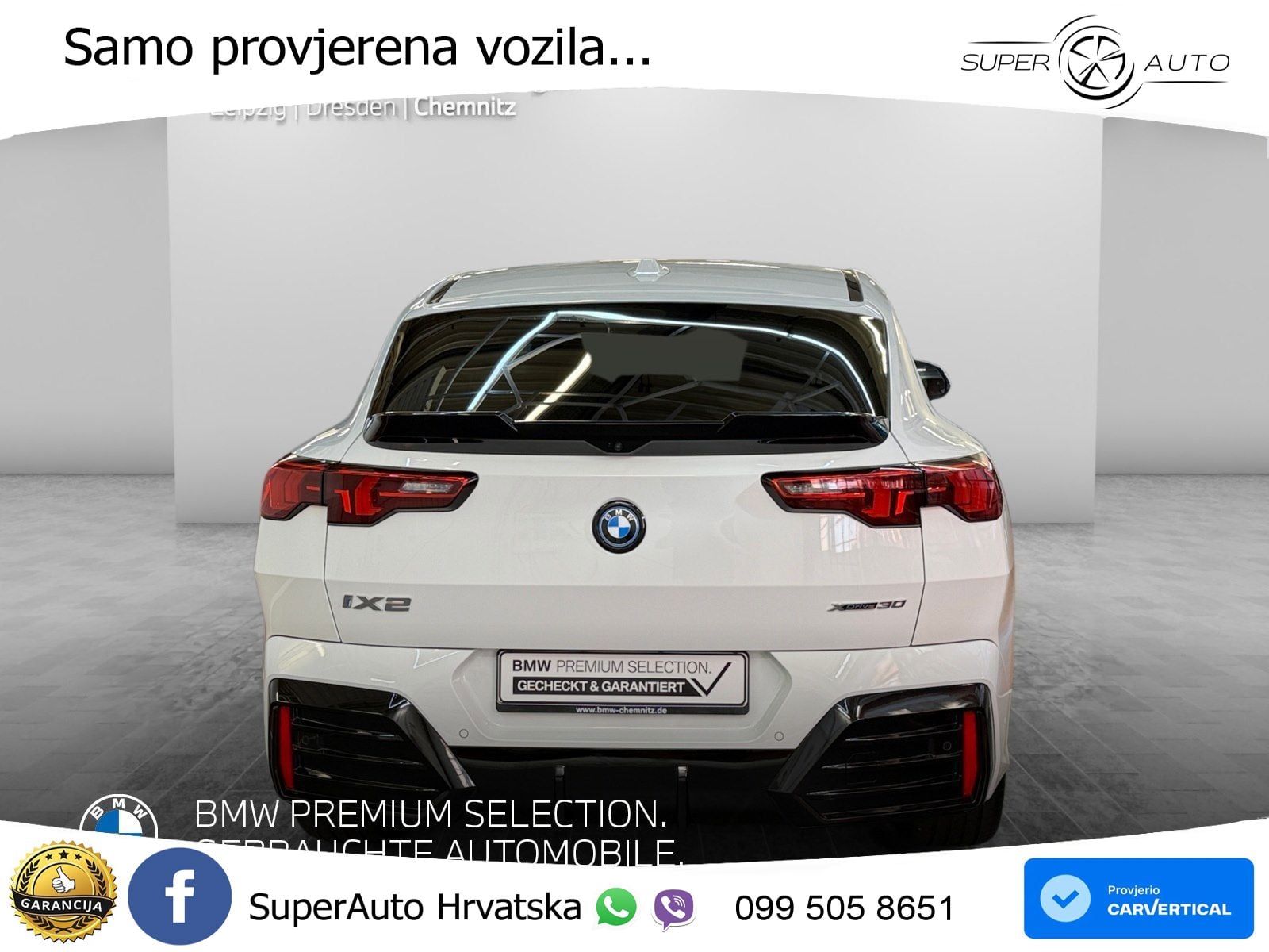 BMW iX2 66.5 kWh (313 KS) xDrive30