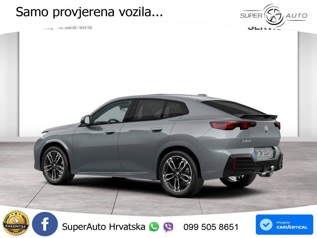 BMW iX2 66.5 kWh (313 KS) xDrive30 M Sport LED+GR SJED+ACC