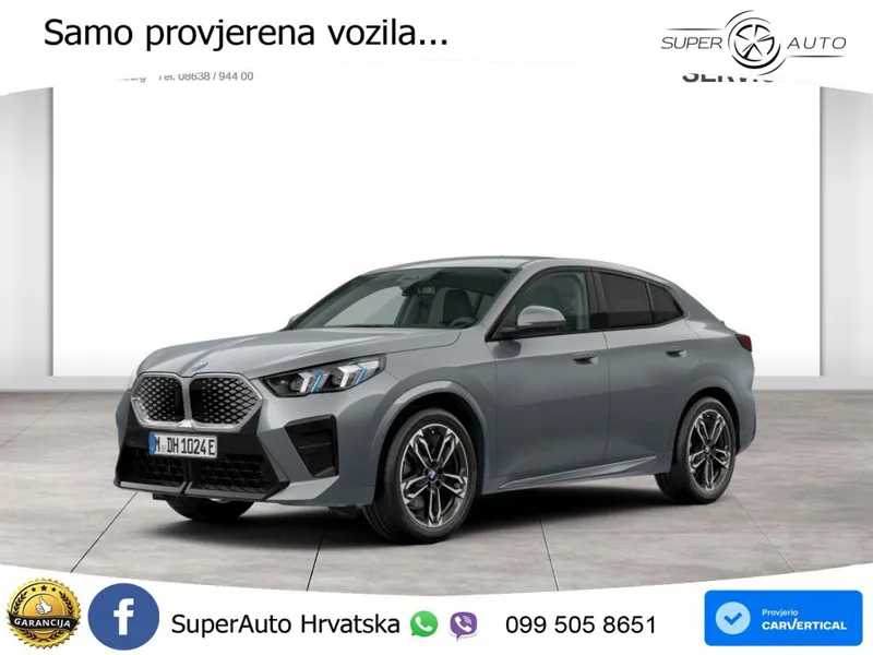 BMW iX2 66.5 kWh (313 KS) xDrive30 M Sport LED+GR SJED+ACC