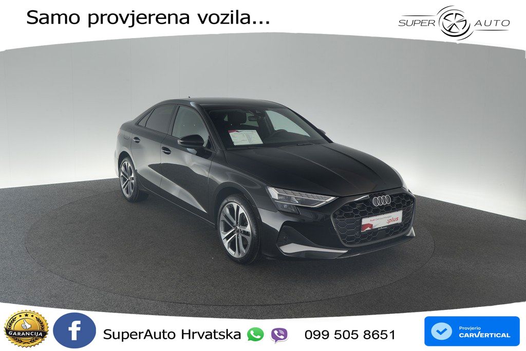 Audi A3 Limuzina 35 TFSI (150 KS) S tronic advanced LED+GR SJED+ACC