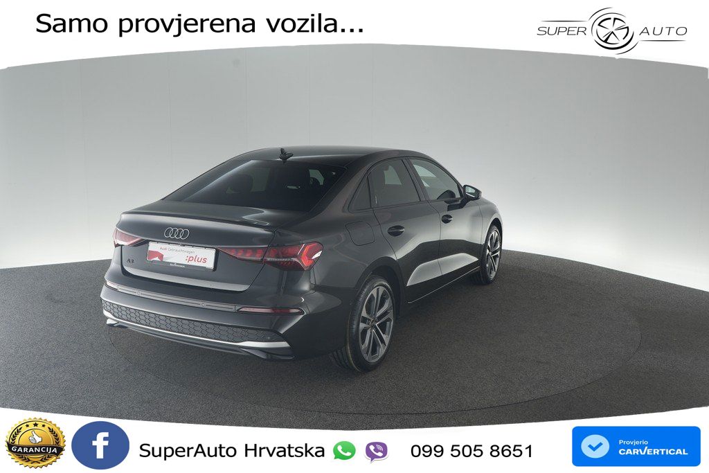 Audi A3 Limuzina 35 TFSI (150 KS) S tronic advanced LED+GR SJED+ACC