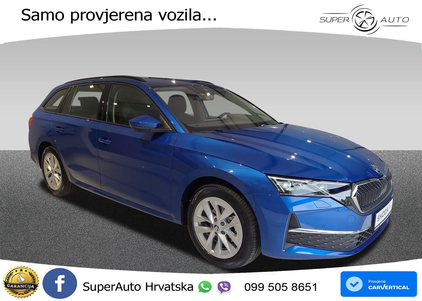 Škoda Octavia Combi 1.5 TSI (150 KS) DSG Selection MATRIX+GR SJED+KAM