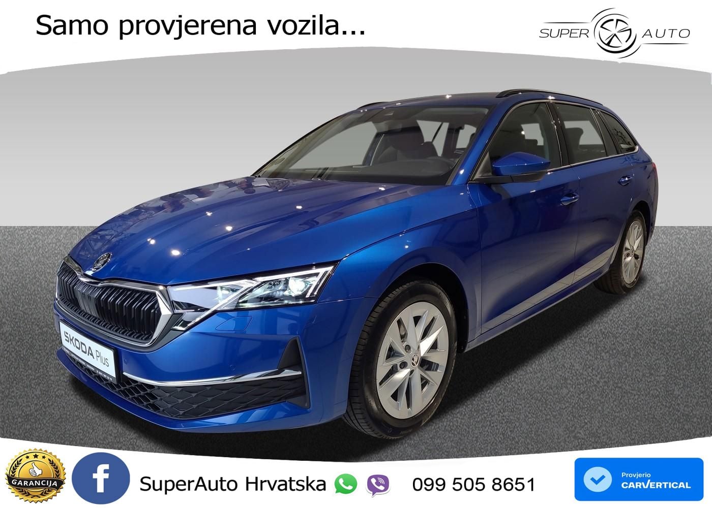 Škoda Octavia Combi 1.5 TSI (150 KS) DSG Selection MATRIX+GR SJED+KAM