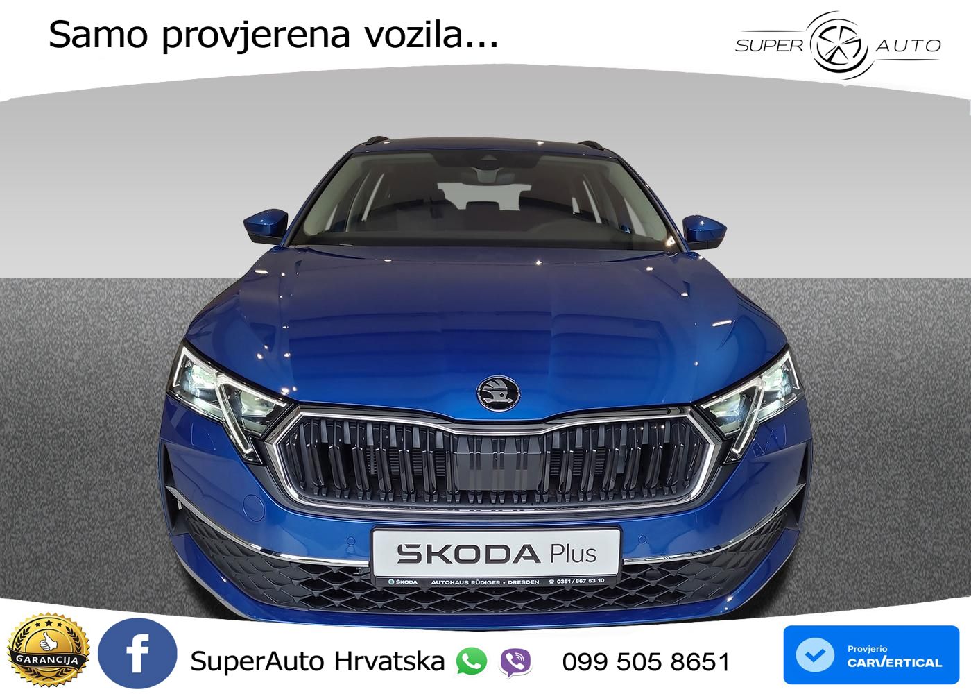 Škoda Octavia Combi 1.5 TSI (150 KS) DSG Selection MATRIX+GR SJED+KAM