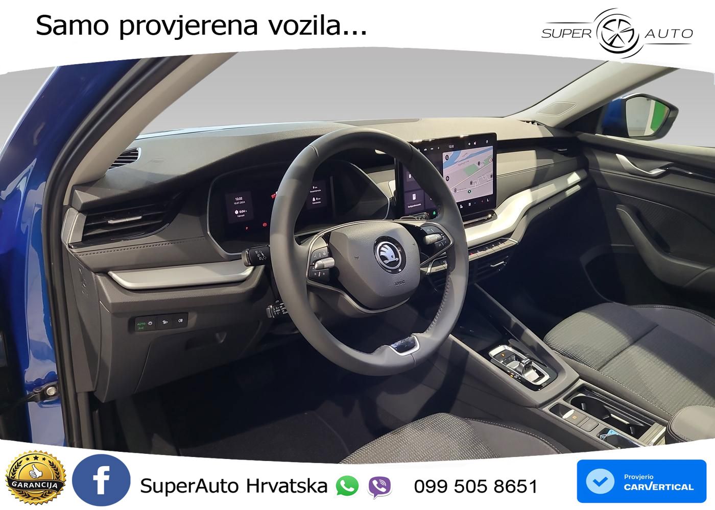 Škoda Octavia Combi 1.5 TSI (150 KS) DSG Selection MATRIX+GR SJED+KAM