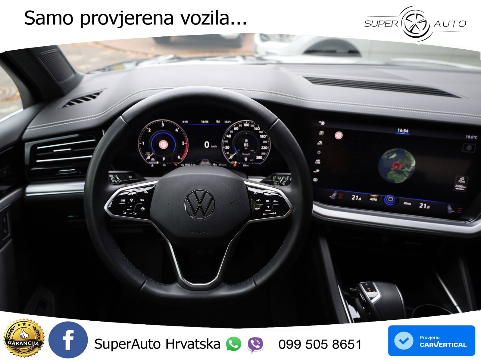 Volkswagen Touareg 3.0 V6 TDI (231 KS) 4MOTION Tiptronic LED+GR SJED+ACC