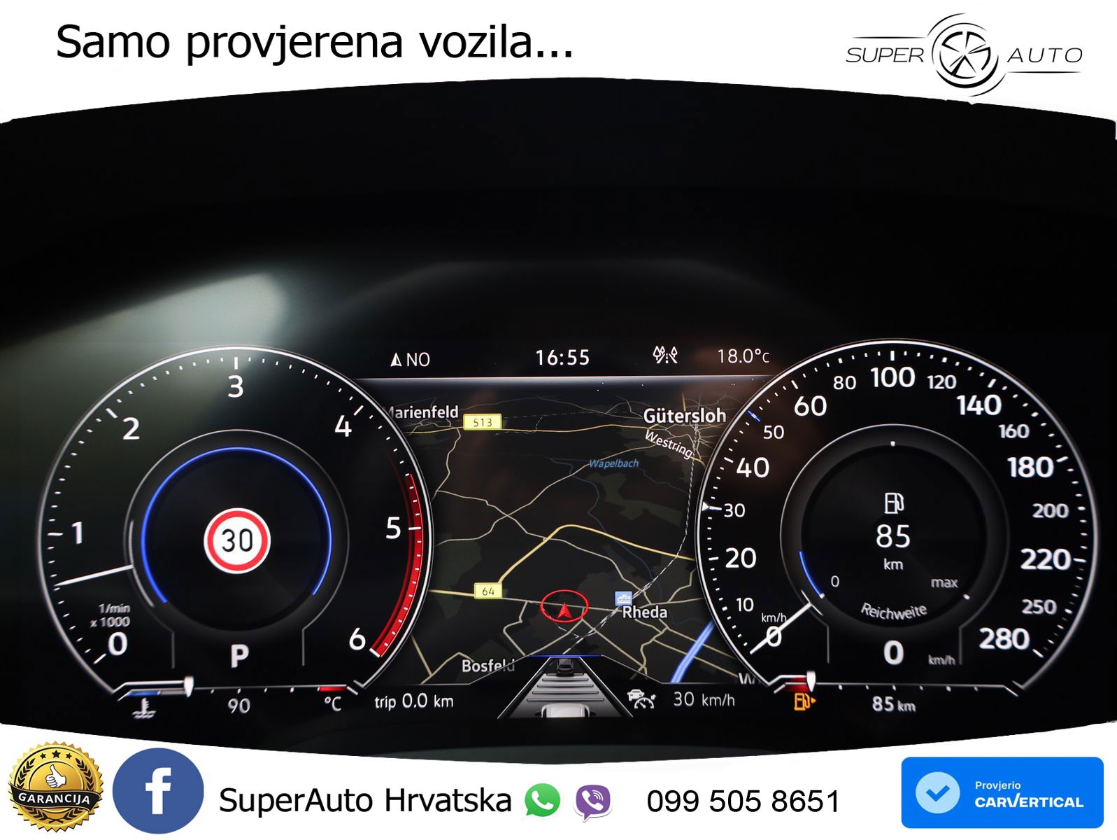 Volkswagen Touareg 3.0 V6 TDI (231 KS) 4MOTION Tiptronic LED+GR SJED+ACC