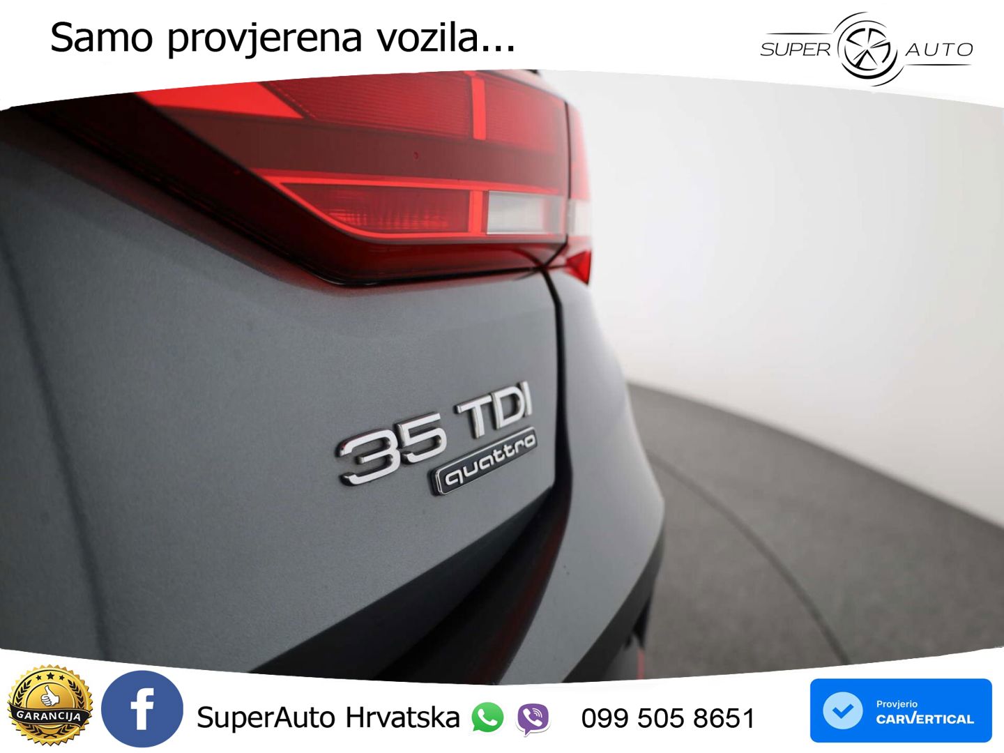 Audi Q3 Sportback 35 TDI (150 KS) quattro S tronic S line LED+GR SJED+ACC