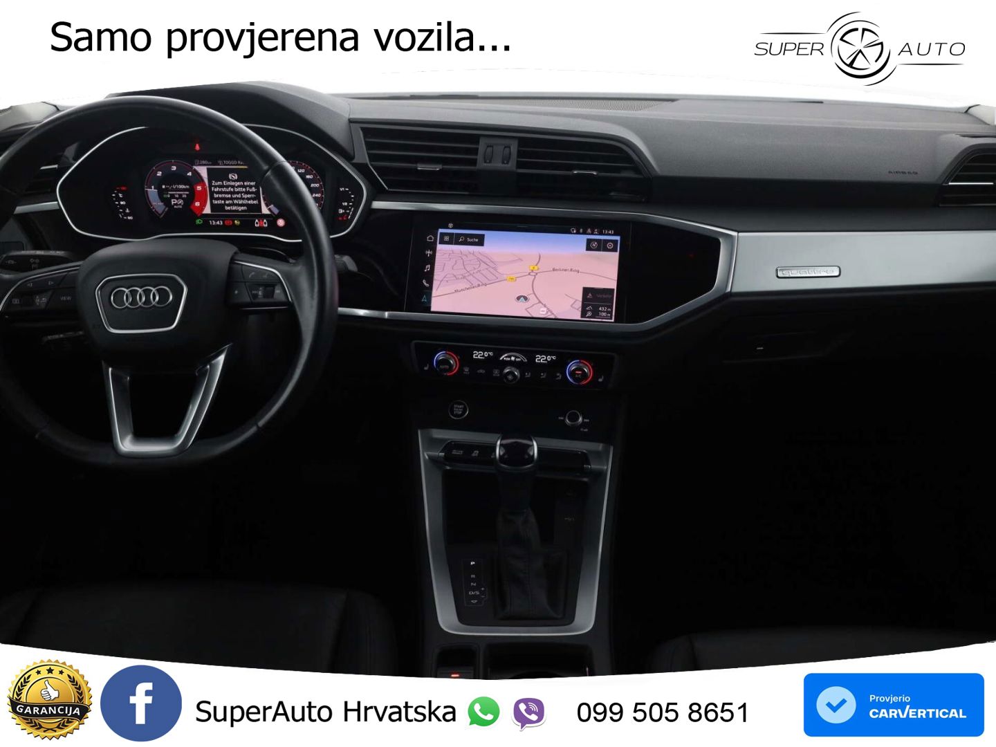 Audi Q3 Sportback 35 TDI (150 KS) quattro S tronic S line LED+GR SJED+ACC