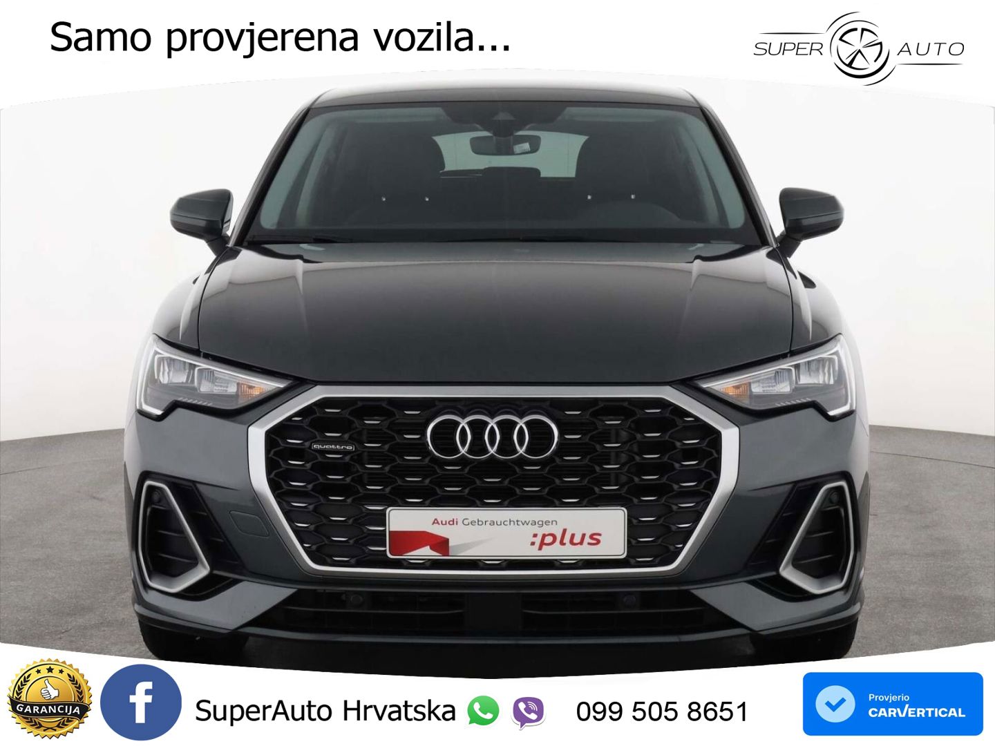 Audi Q3 Sportback 35 TDI (150 KS) quattro S tronic S line LED+GR SJED+ACC