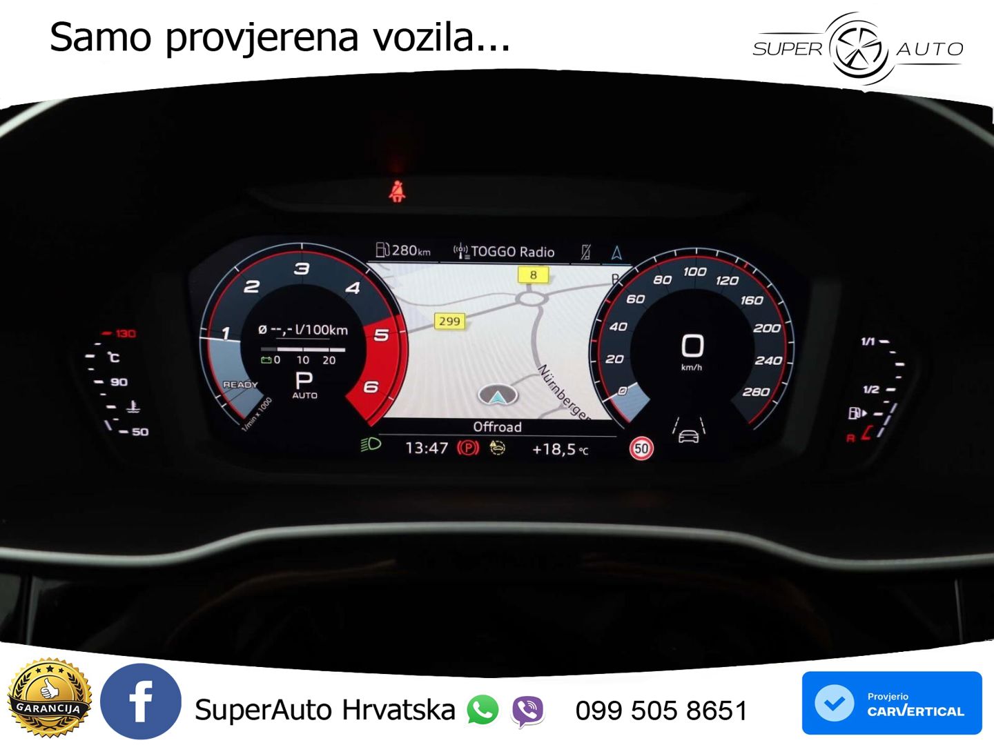 Audi Q3 Sportback 35 TDI (150 KS) quattro S tronic S line LED+GR SJED+ACC