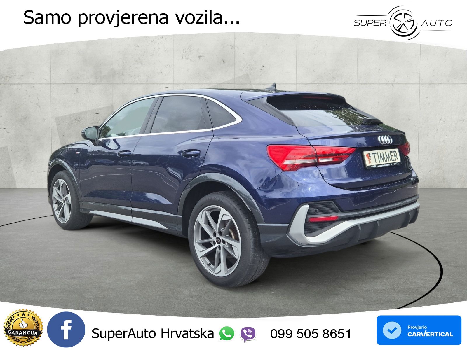 Audi Q3 II Sportback 35 TFSI (150 KS) S tronic S line
