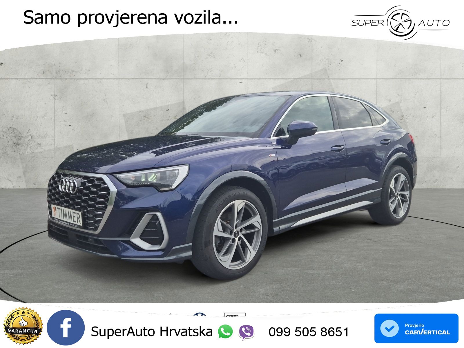 Audi Q3 II Sportback 35 TFSI (150 KS) S tronic S line