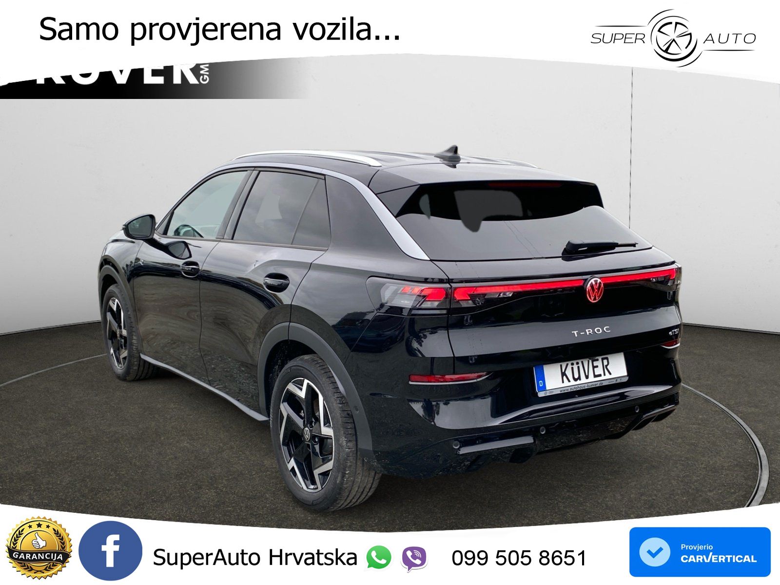 Volkswagen T-Roc 1.5 eTSI (150 KS)  DSG R-Line LED+GR SJED+ACC