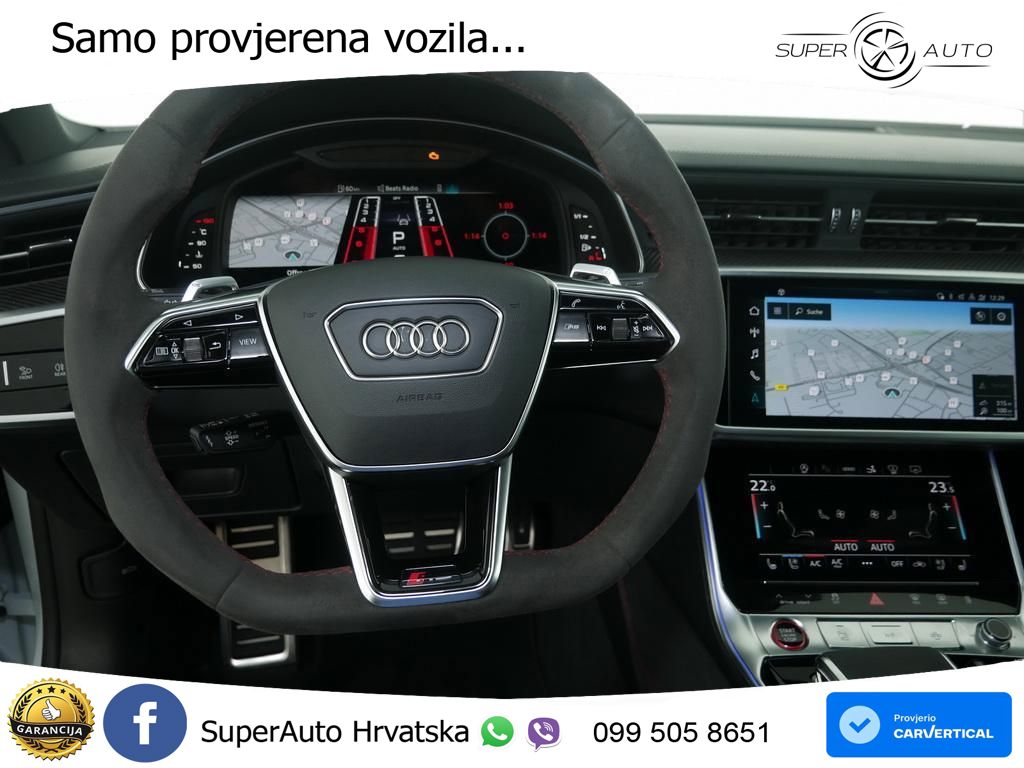 Audi RS7 4.0 TFSI V8 (600 KS) quattro tiptronic ACC+HEAD+4xGR SJED+360+PANO