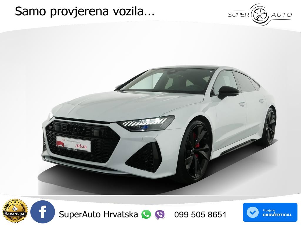 Audi RS7 4.0 TFSI V8 (600 KS) quattro tiptronic ACC+HEAD+4xGR SJED+360+PANO