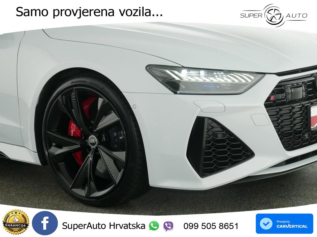 Audi RS7 4.0 TFSI V8 (600 KS) quattro tiptronic ACC+HEAD+4xGR SJED+360+PANO
