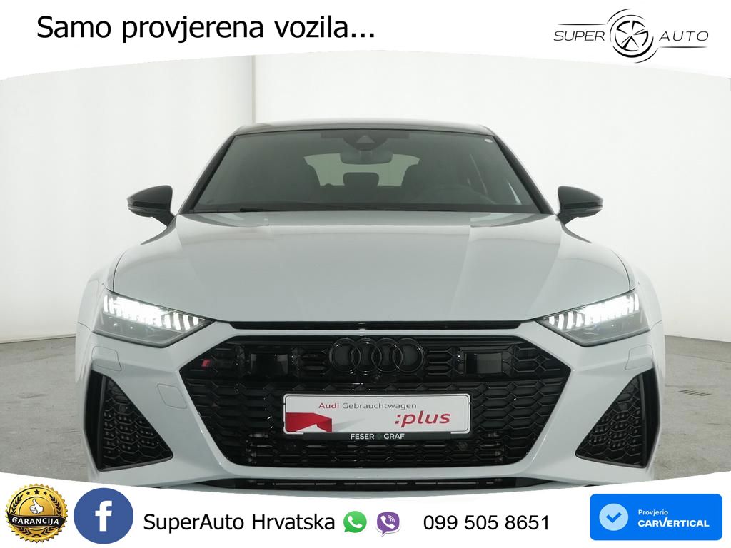 Audi RS7 4.0 TFSI V8 (600 KS) quattro tiptronic ACC+HEAD+4xGR SJED+360+PANO