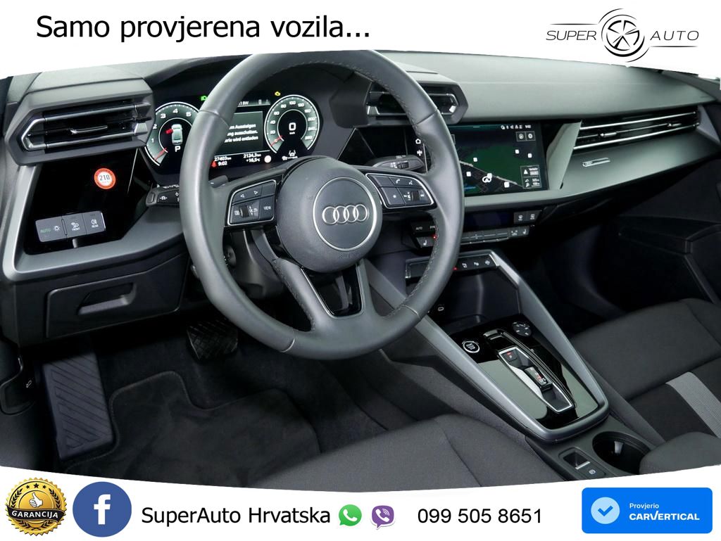 Audi A3 Limuzina 35 TFSI (150 KS) S tronic LED+GR SJED+ACC