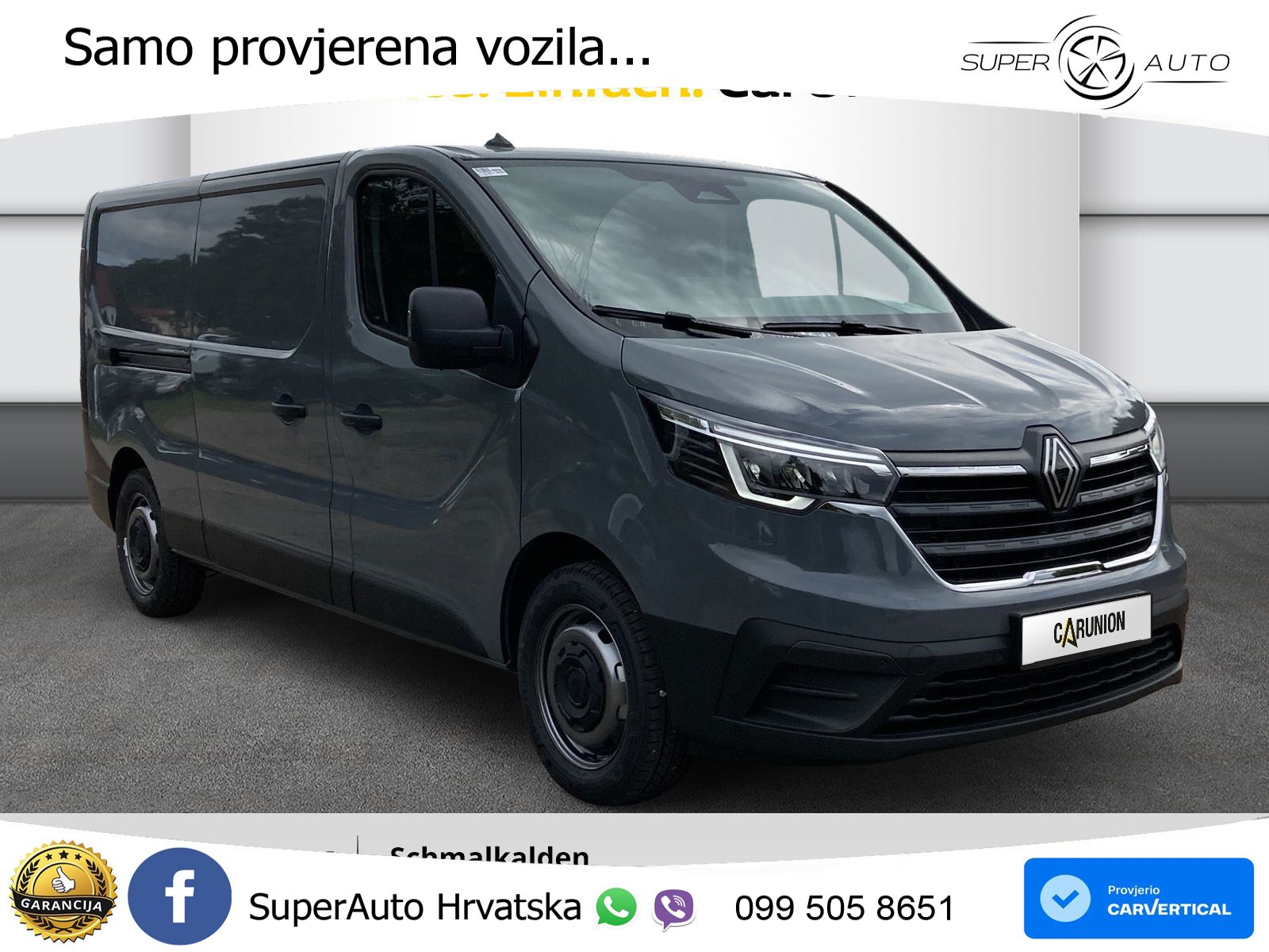 Renault Trafic Lkw Komfort L2H1 3,1t Blue dCi 150 MY26 150 KS
