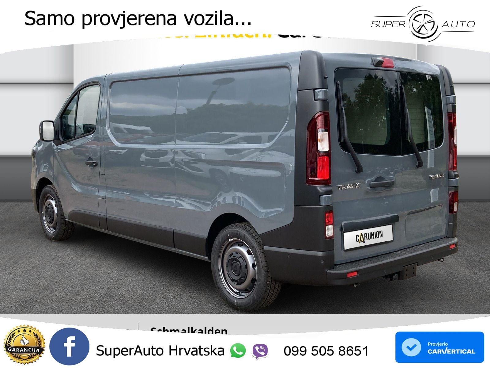 Renault Trafic Lkw Komfort L2H1 3,1t Blue dCi 150 MY26 150 KS