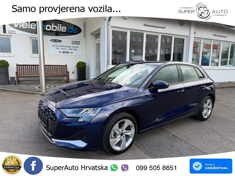 Audi A3 35 TFSI (150 KS) S tronic advanced LED+GR SJED+ACC