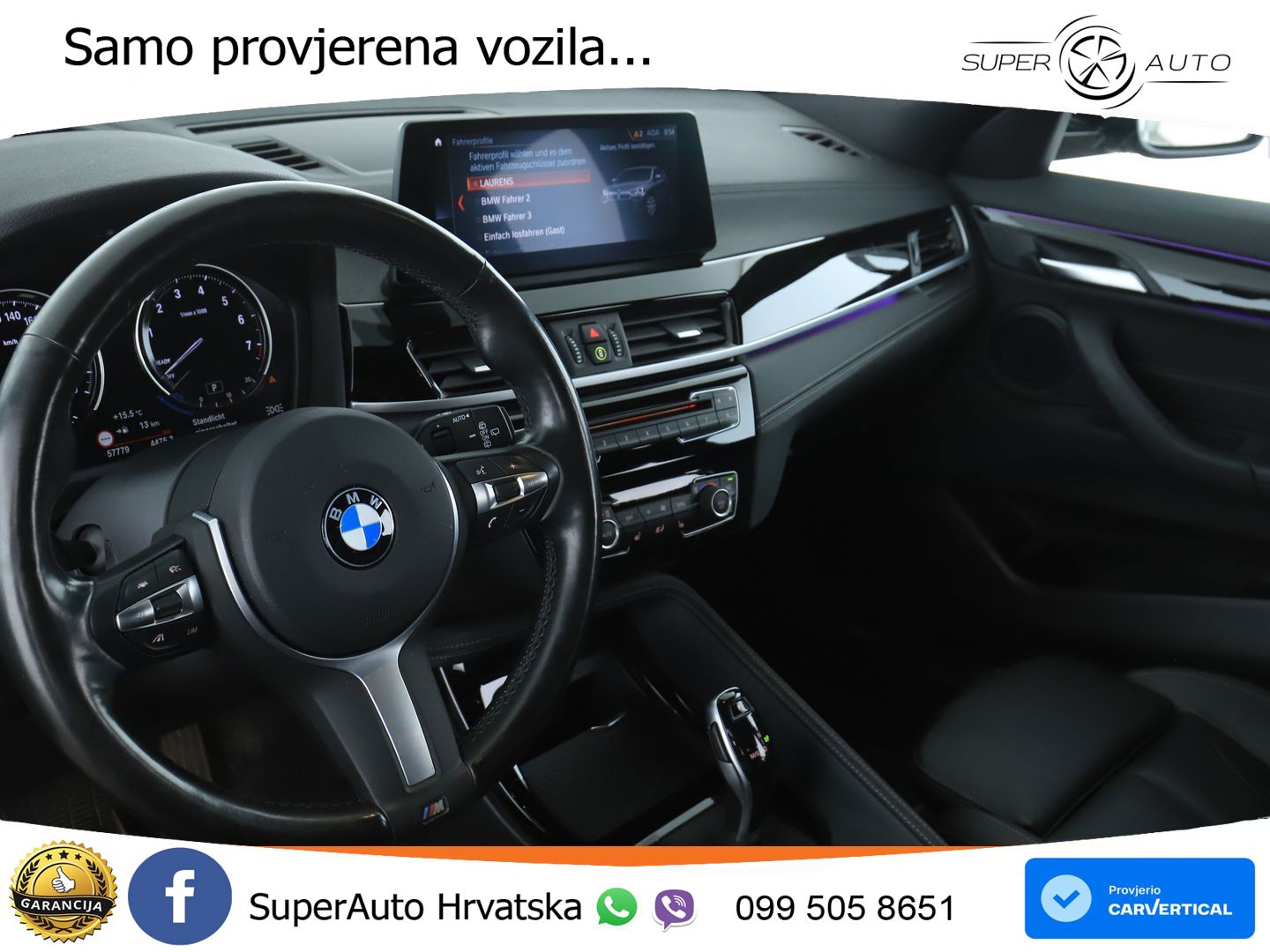 BMW X2 sDrive18i Manual Advantage LED+GR SJED+ACC