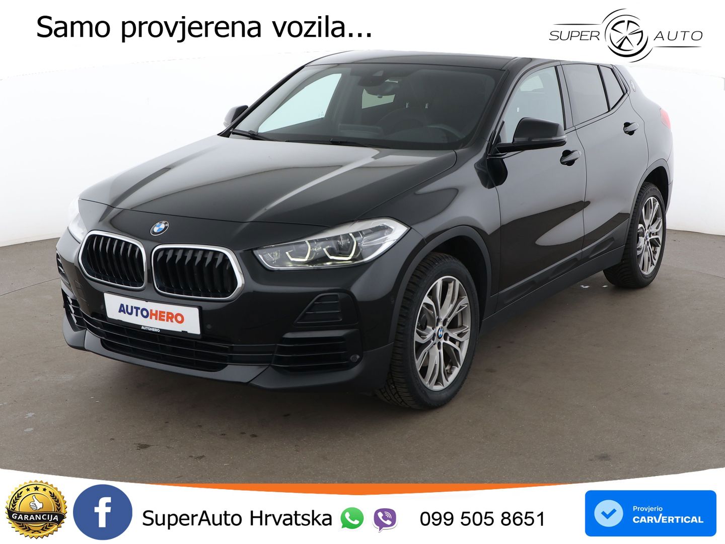 BMW X2 sDrive18i Manual Advantage LED+GR SJED+ACC