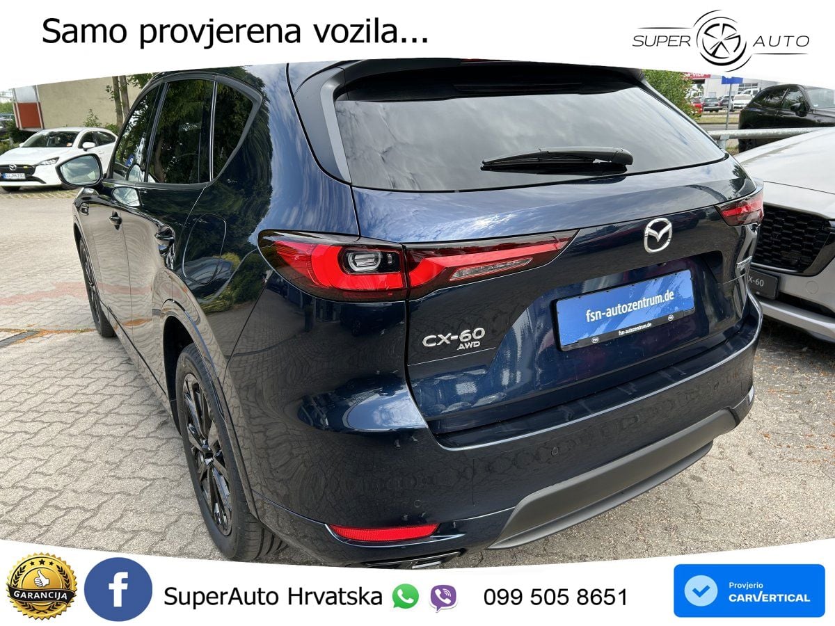 Mazda CX-60 2.5 e-Skyactiv (328 KS) AWD Automatic MATRIX+GR SJED+KAM